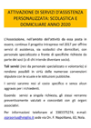 Miniatura progetto Assistenza scolastica e domiciliare 2020